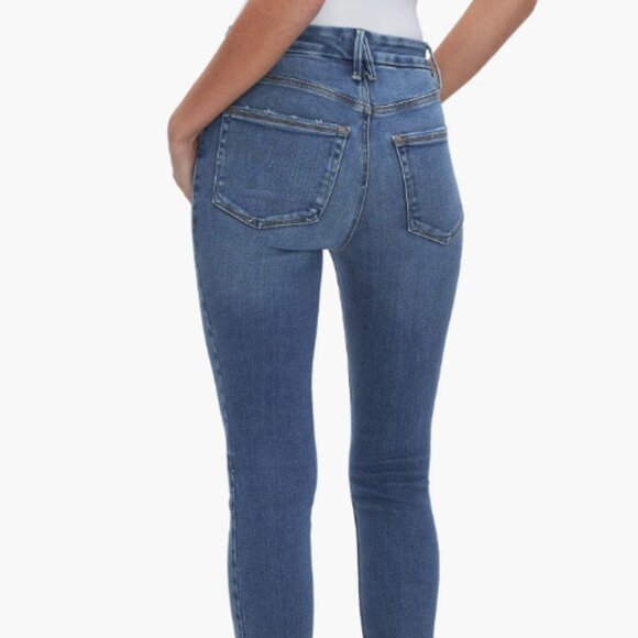 Good American | Good Legs Crop | High Rise Skinny Jeans - Picture 2 of 8